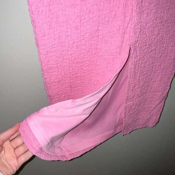 NWT Yellow The Label Textured Midi Set - Picture 5 of 12